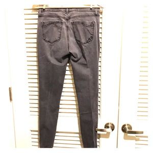 Grey skinny express jeans